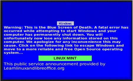 Linux gets its own Blue Screen of Death, and it seems more helpful