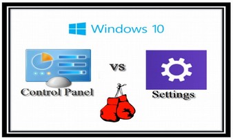 Figure 1.1.03 Window 10 has 2 control panels. Yuck. 