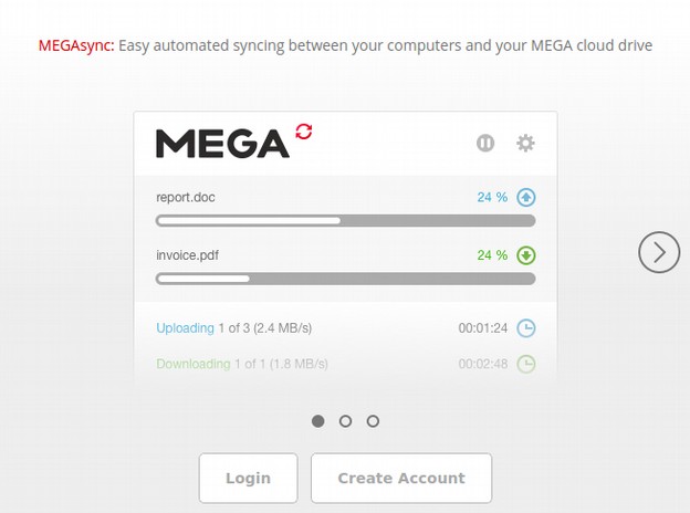 change megasync download links