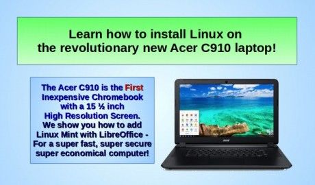 how to install linux mint on chromebook