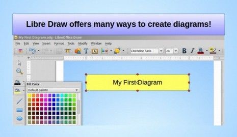 6.2 Create a Diagram with Libre Draw
